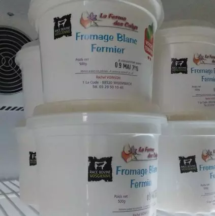 fromage blanc ferme des calys
